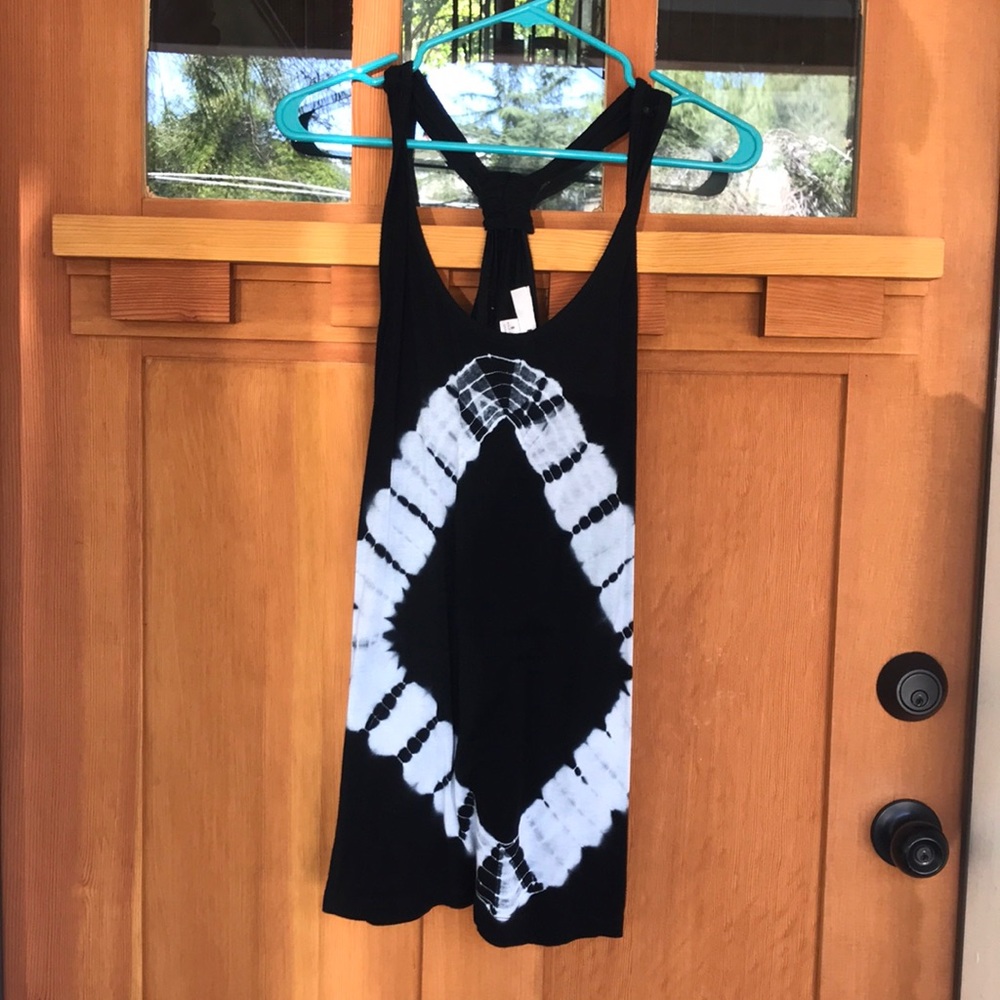Racer back tank top